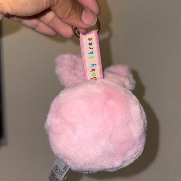 Baby Three Mini Animal Pendant CONFIRMED Pink Bunny - Picture 4 of 7